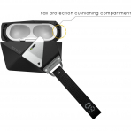 Aulumu A09 AirPods Pro 1/2.Nesil Klf-Black