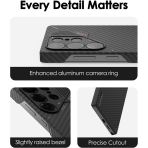Aulumu Galaxy S25 Ultra Aramid Fiber Klf 