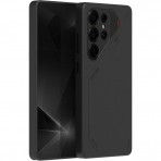 Aulumu Samsung Galaxy S25 Ultra Deri Klf -Black