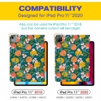Ayotu iPad Pro Standl Klf (11 in)-The Flowers and Fruits