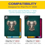 Ayotu iPad Pro Standl Klf (11 in)-The Elephant