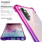 BAISRKE Samsung Galaxy Note 10 Plus Bumper Klf-Pink Purple Gradient