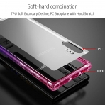 BAISRKE Samsung Galaxy Note 10 Plus Bumper Klf-Pink Purple Gradient