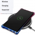 BAISRKE Samsung Galaxy Note 10 Plus Bumper Klf-Pink Blue Gradient