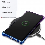 BAISRKE Samsung Galaxy Note 10 Plus Bumper Klf-Blue Purple Gradient