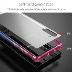 BAISRKE Samsung Galaxy Note 10 Bumper Klf-Pink Blue Gradient