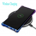 BAISRKE Samsung Galaxy Note 10 Bumper Klf-Blue Purple Gradient