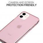 BAISRKE iPhone 11 Gel Silikon Klf-Pink