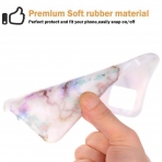 BAISRKE iPhone 11 Pro Mermer Desenli K�l�f-Colorful