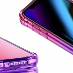 BAISRKE iPhone 11 Pro Max Bumper Klf-Pink Purple Gradient