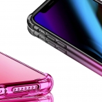 BAISRKE iPhone 11 Bumper K�l�f-Black Pink Gradient