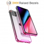 BAISRKE iPhone 11 Bumper K�l�f-Black Pink Gradient