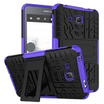 BAUBEY Samsung Galaxy Tab A6 Rugged Armor Klf (7 in)-Purple