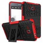 BAUBEY Samsung Galaxy Tab A6 Rugged Armor K�l�f (7 in�)-Red