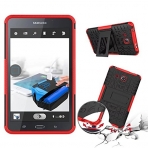 BAUBEY Samsung Galaxy Tab A6 Rugged Armor K�l�f (7 in�)-Red