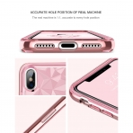 BENTOBEN Apple iPhone X Bumper Klf-Rose Gold