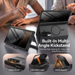 BERFY Galaxy Z Fold 8 Ultra MagSafe Filtreli K�l�f-Black