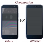 BIUZKO HTC U11 Temperli Cam Ekran Koruyucu (2 Adet)