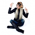 B�HM B76 Kablosuz Bluetooth Kulak �st� Kulakl�k-Brown