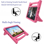 BORXJNM Kindle Fire 10 ocuklar in Elenceli Klf (11.Nesil)-Pink