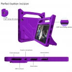 BORXJNM Kindle Fire 10 ocuklar in Elenceli Klf (11.Nesil)-Purple