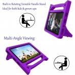 BORXJNM Kindle Fire 10 ocuklar in Elenceli Klf (11.Nesil)-Purple