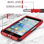 BUDDIBOX Apple iPhone 7 Kickstand Kemer Klipsli Klf-Red