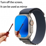 BWEDXEZ Apple Watch Ultra 2.Nesil Renkli Ekran Koruyucu-Blue