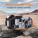 Bandleti Galaxy Watch Askeri Naylon Spor Kay�� 20mm (L)-Camo