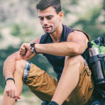 Bandleti Galaxy Watch Askeri Naylon Spor Kay�� 20mm (L)-Camo