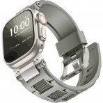 Bandletic Apple Watch Ultra 1/2.Nesil 49mm Kay-Platinium Grey