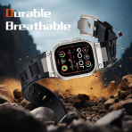Bandletic Apple Watch Ultra 1/2.Nesil 49mm Kay-Black