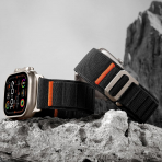 Bandletic Apple Watch Ultra 3 Esnek Naylon Kay��-Black