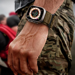 Bandletic Apple Watch Tactical Naylon Kay�� (Large)-Tan