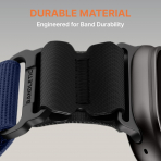Bandletic Apple Watch Tactical Sportif Kay�� (Large)-Navy Blue