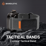 Bandletic Apple Watch Tactical Sportif Kay�� (Large)-Gray