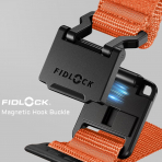 Bandletic Apple Watch 10 46mm Fdlock Kay-Orange