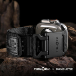 Bandletic Apple Watch 10 46mm Fdlock Kay-Black