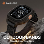 Bandletic Apple Watch Ultra 49mm Rugged Kay�� (Large)-Black