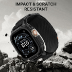 Bandletic Apple Watch Ultra 49mm Rugged Kay�� (Large)-Black