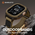 Bandletic Apple Watch Ultra 49mm Rugged Kay�� (Large)-Desert/Yellow