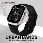 Bandletic Apple Watch 11 S�et Deri Kay��-Black