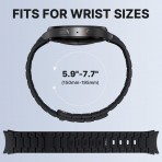Bandletic Galaxy Watch 20mm Manyetik Silikon Kay��-Black