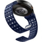 Bandletic Galaxy Watch 7 Manyetik Silikon Spor Kay��-Navy Blue