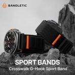 Bandletic Galaxy Watch Ultra 2/1 47mm Naylon Kay��-Black