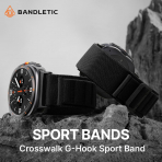 Bandletic Galaxy Watch Ultra 2/1 47mm Naylon Kay��-All Black