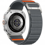 Bandletic Galaxy Watch Ultra 2/1 47mm Naylon Kay��-Titanium/Gray