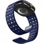 Bandletic Galaxy Watch Ultra 2 Manyetik Silikon Kay��-Navy Blue