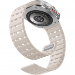 Bandletic Galaxy Watch Ultra 2 Manyetik Silikon Kay��-Starlight