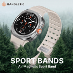 Bandletic Galaxy Watch Ultra 2 Manyetik Silikon Kay��-Starlight
